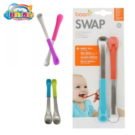 Boon Feeding Spoon 2 in 1 - Boon Swap