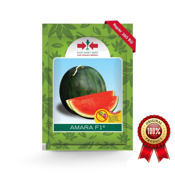 Benih Bibit SEMANGKA NON BIJI AMARA F1 @ 360 Biji - Cap Panah Merah