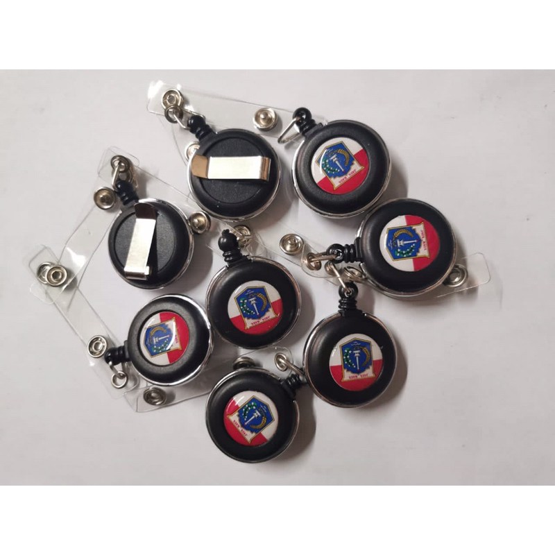 yoyo id card putar / yoyo nametag custom logo