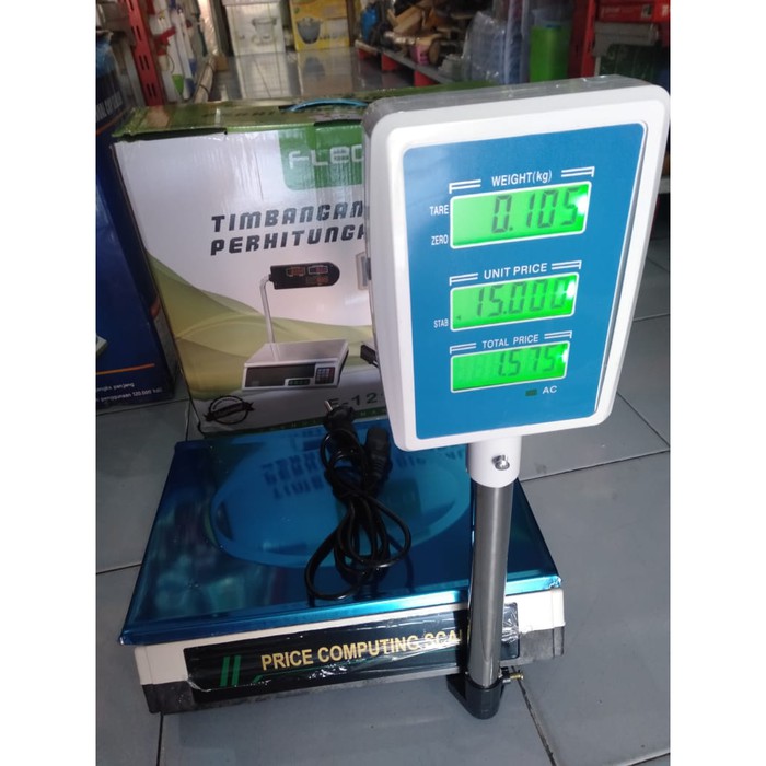 Fleco F-121 Digital Scale 30 kg / Timbangan Digital Harga Fleco F-121