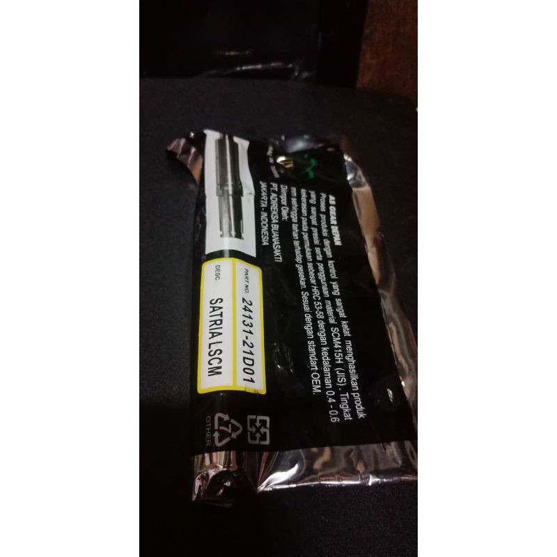 AS Gear Depan Suzuki-SATRIA 120 / 2TAK