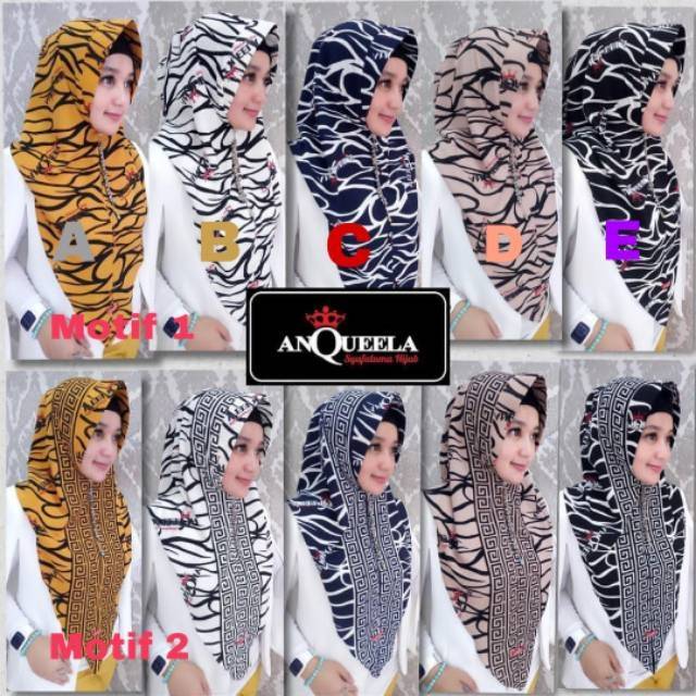 HIJAB INSTAN ANQUEELA NEW QINARA