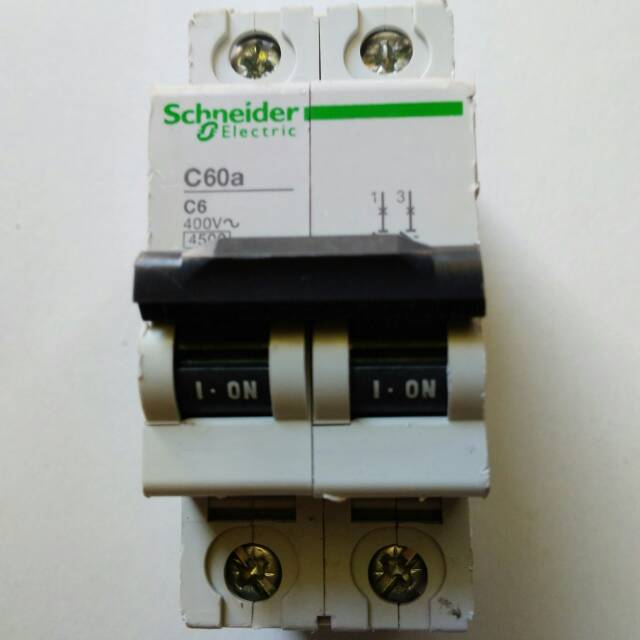 Schneider C60a MCCB Breaker Single Phase 60 A