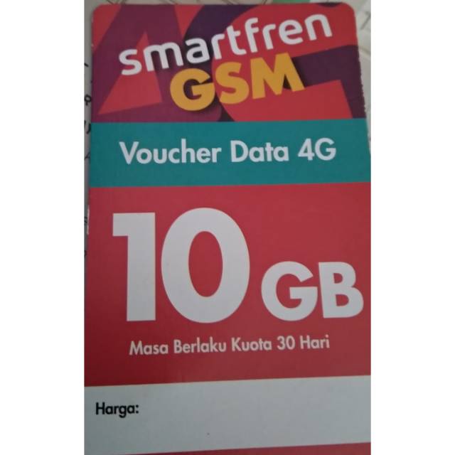 VOUCHER SMARTFREN 10GB