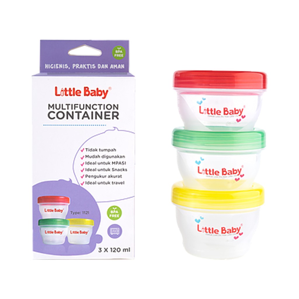 Little Baby Kontainer Multifungsi Multifunction Container 120ml 1121