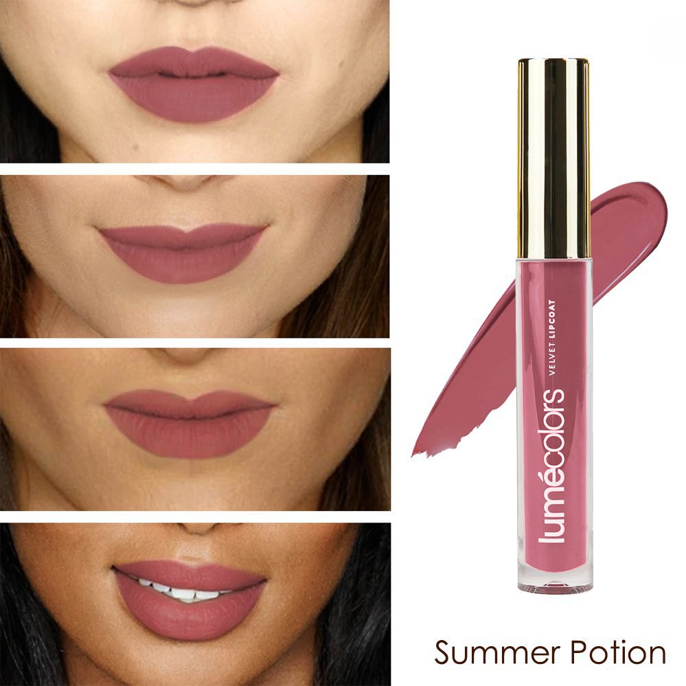 Lumecolors SUMMER POTION VELVET LIPCOAT CHRISTINA LIE BPOM HALAL Lipmatte awet tahan 12 jam