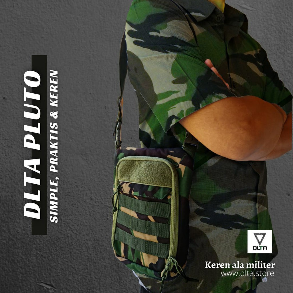 DLTA PLUTO TAS PAHA PRIA KEREN STANDART MILITER ANTI AIR