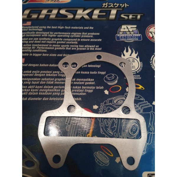 promo paking blok packing silinder honda beat karbu almunium tebal 2 mm