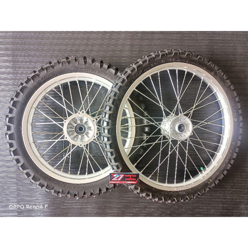 Wheelset Yamaha WR155 Velg Depan Belakang Yamaha WR Original