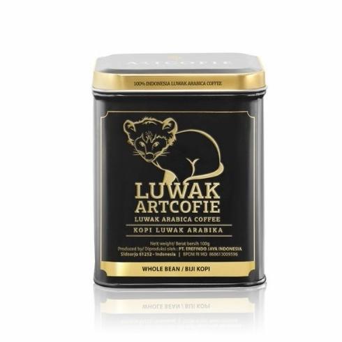 

Artcofie luwak coffee whole bean tin 100