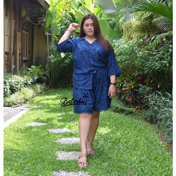 Balicihui Piyama Plus Size Big Size Jumbo Piyama Wanita