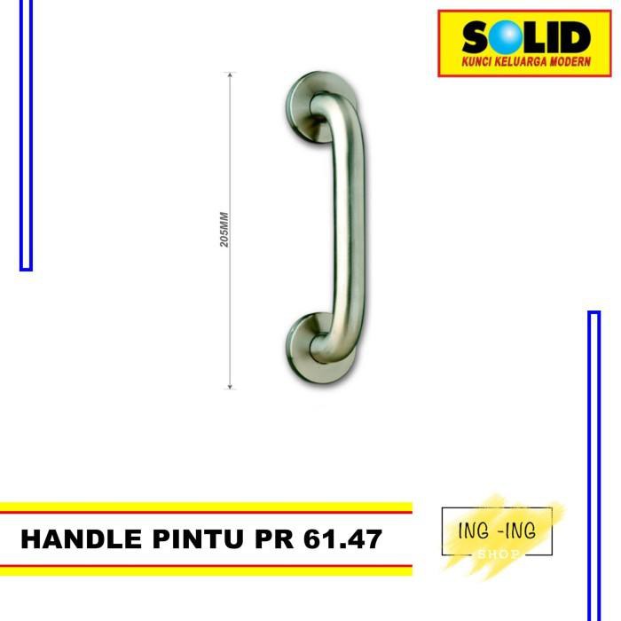 Jual Handle Pintu Solid Pr 61 47 5mm Handle Pintu Garasi Garage Ra Indonesia Shopee Indonesia