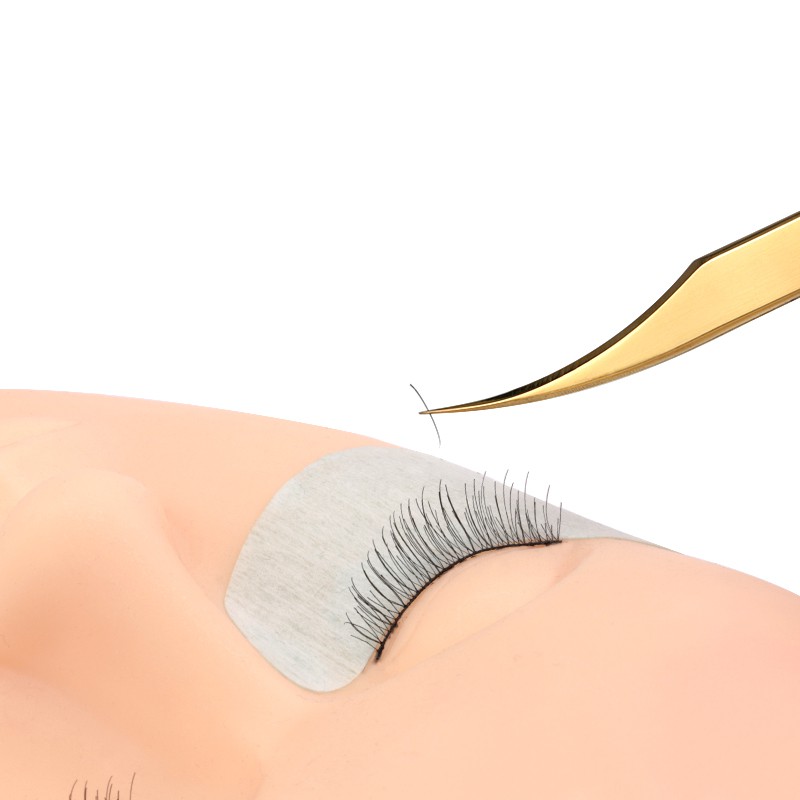 Profesional Penjepit Bulu Mata Untuk Ekstensi Bulu Mata Nipper Stainless Eyelash Extension Tweezers