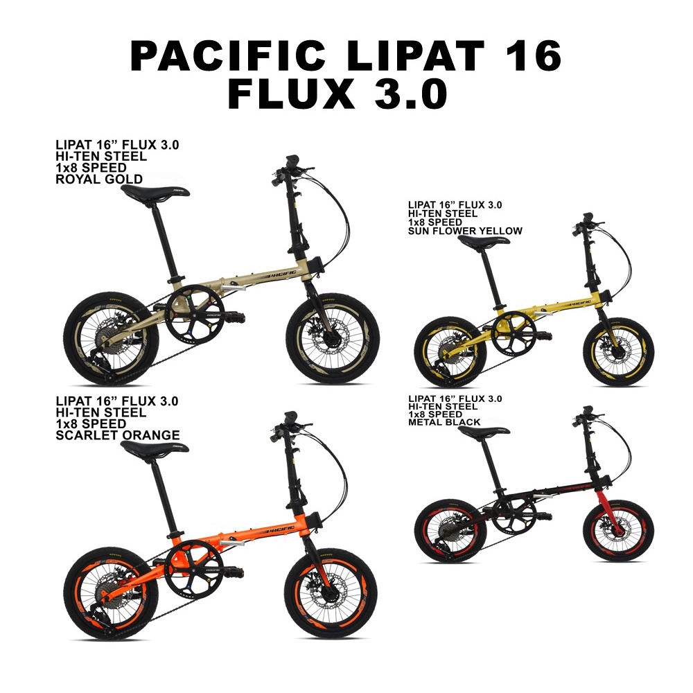 Pacific Sepeda Lipat [Flux 3.0]