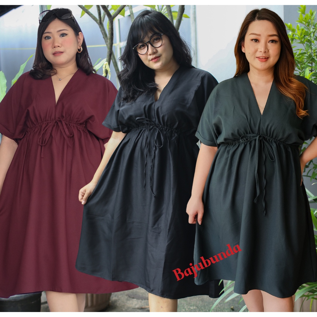 LD 120 DRESS JUMBO BAJU BIG SIZE BAJUBUNDA JOY