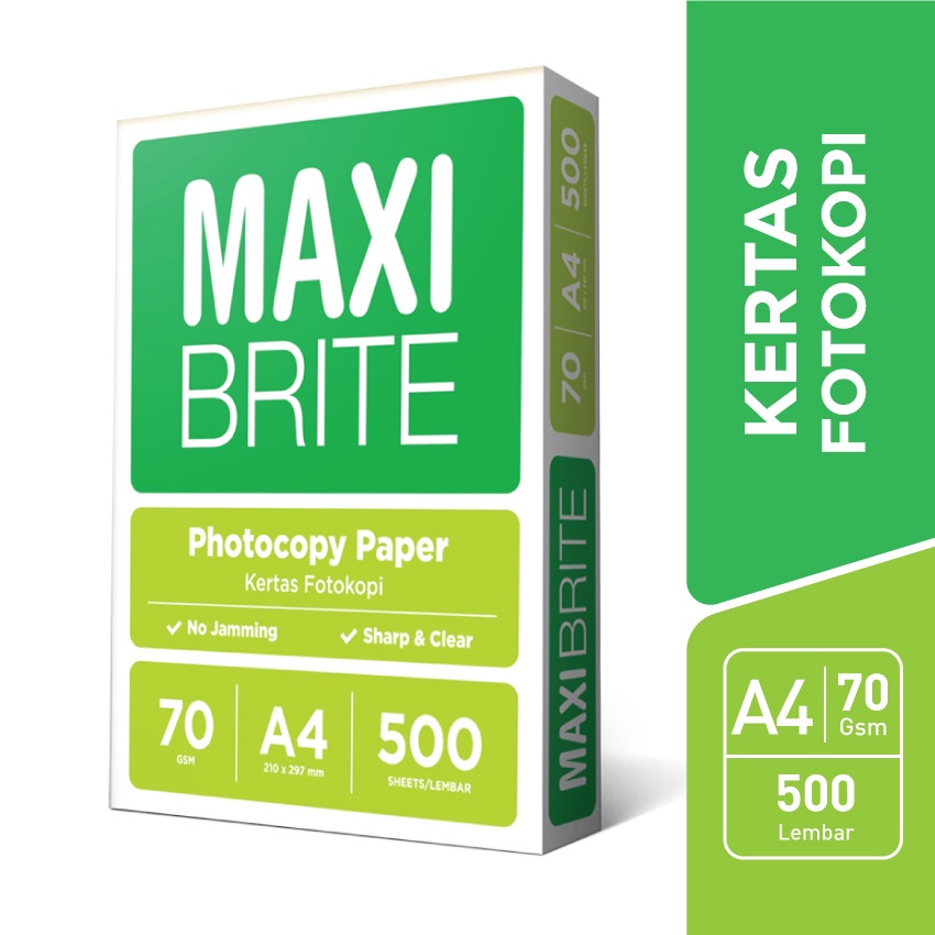 

[BMS Tangerang] Maxi Brite Photocopy Paper 70gsm A4