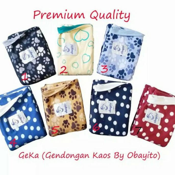 gendongan kaos geos obayito SMLXL