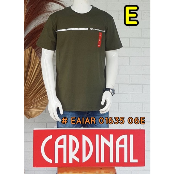 Kaos CARDINAL Casual ORIGINAL 100%