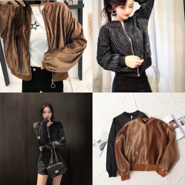 Sparkling velvet jaket