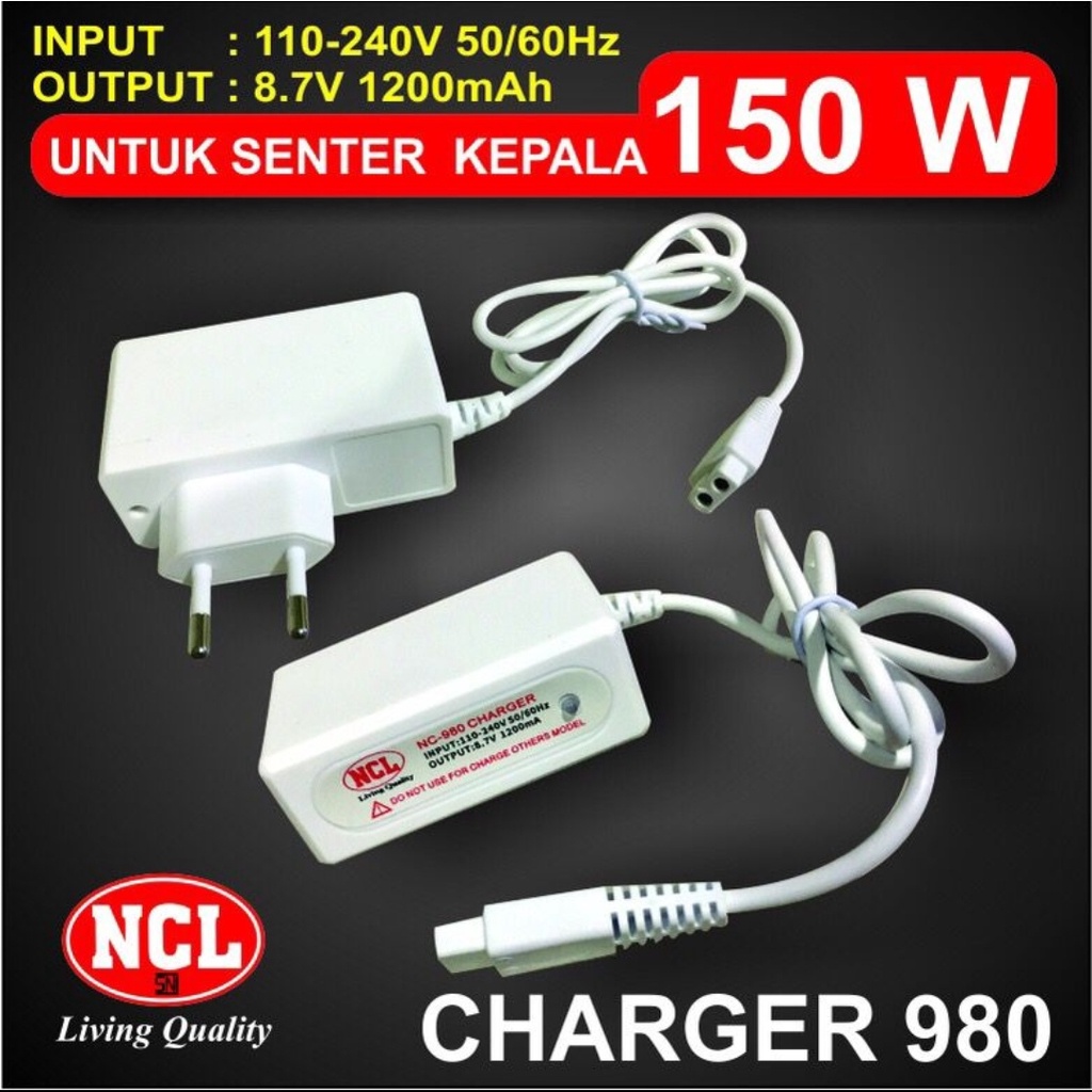 adaptor senter ncl 980 ( 150 watt) pengganti ( NB TIDAK ADA GARANSI YA JADI GA TERMIA RETUR) KARENA 