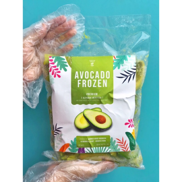 

Buah Beku Alpukat Mentega Premium / Avocado Frozen Fruit (by Summer House Indonesia)