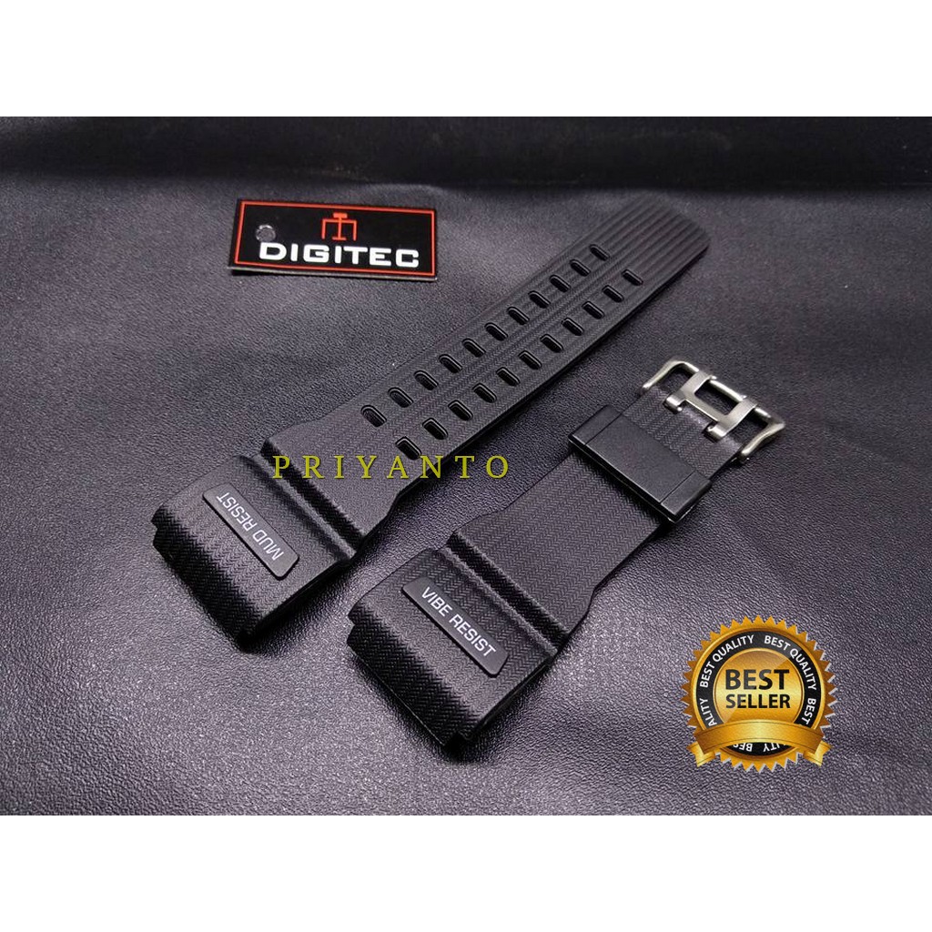 STRAP TALI JAM TANGAN DIGITEC DG2102 DG 2012 LIST PUTIH