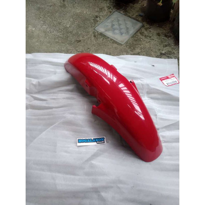 spakbor slebor depan tiger lama lawas 2000 merah cabe original ahm