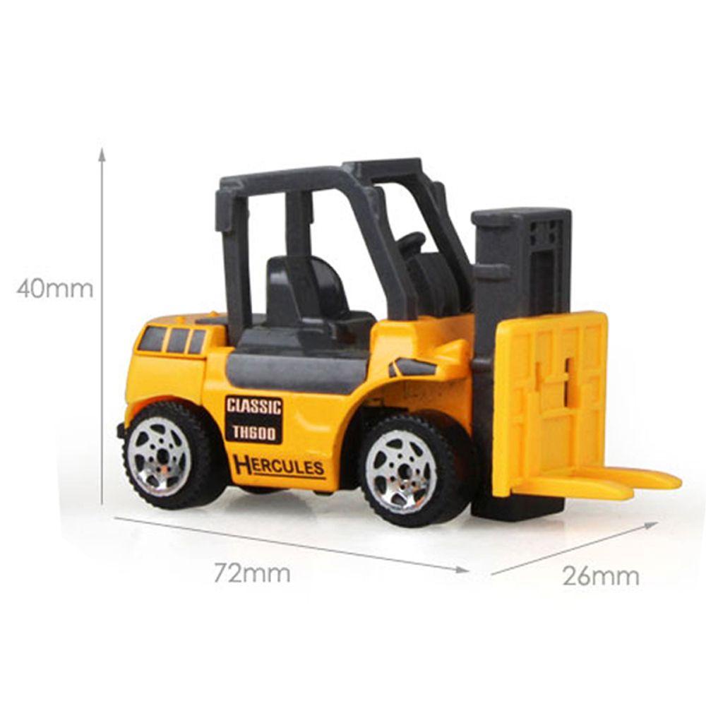 Nickolas1 Model Mobil Teknik Mainan Anak Mini Mainan Edukasi Model Bulldozer Alloy Traktor Kendaraan Petani