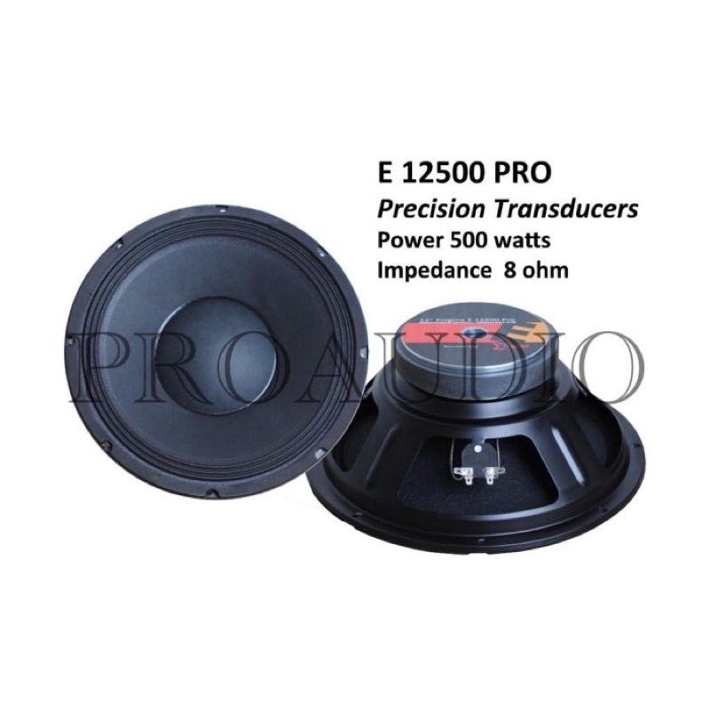 komponen speaker enigma 12 inch E 12500 PRO original