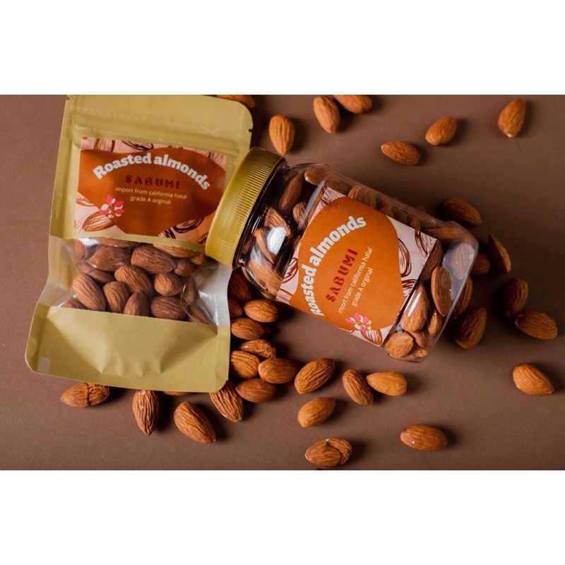 

Roasted Almond premium(almond panggang siap makan)