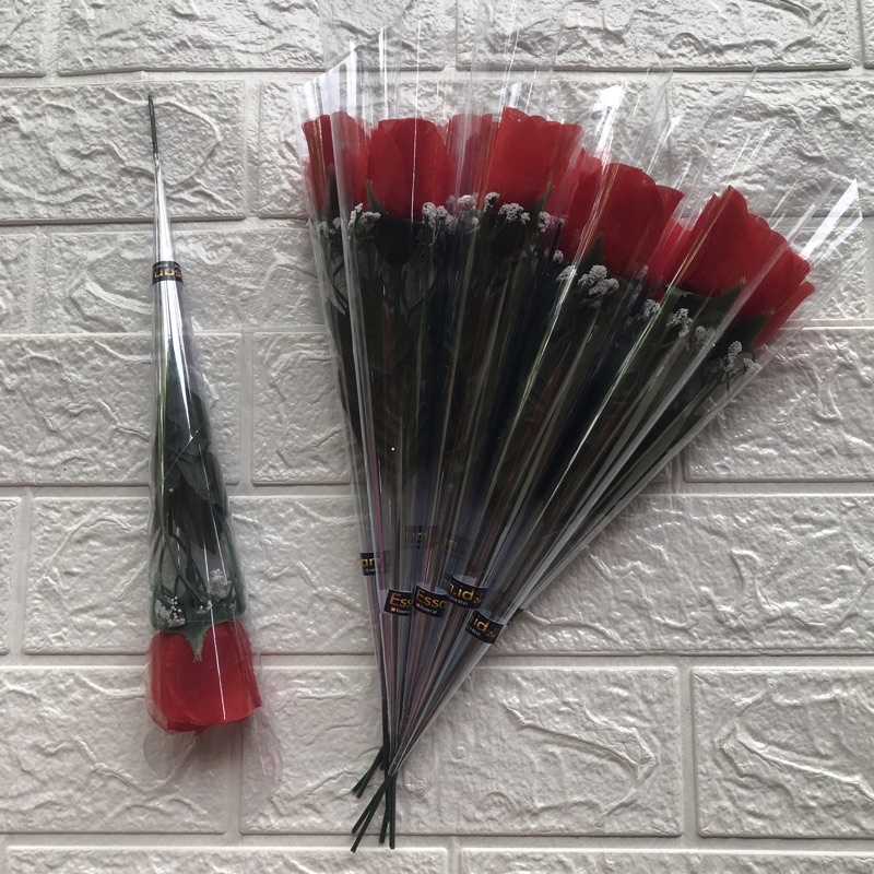 Bunga mawar satuan  | bunga artificial |  Buket wisuda 6 | buket bunga artificial satuan | Bunga 1 t