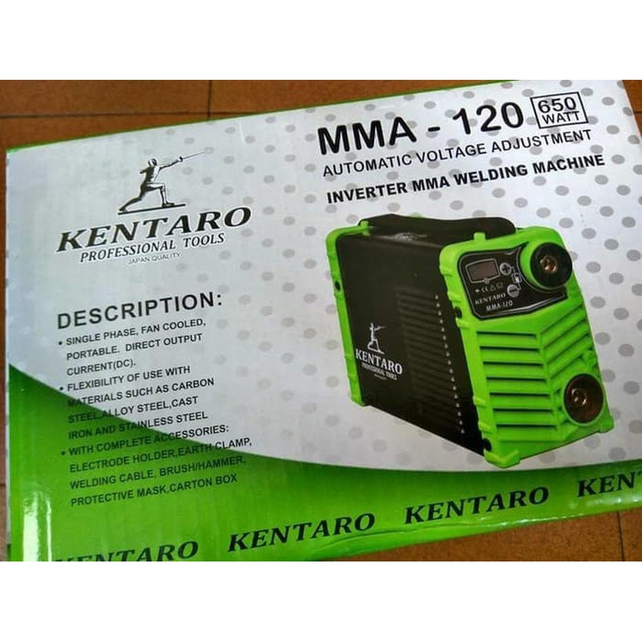 Mesin Las Inverter 120a 650w Kentaro Mesin Las Mini Kualitas Maxi T Shopee Indonesia