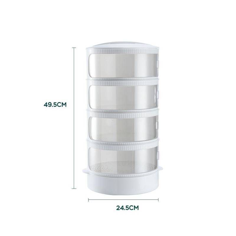 Food Storage 4 susun Putih