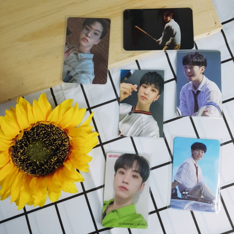 BACA DESKRIPSI SEVENTEEN Hoshi Henggarae Benefit HMV Weverse Ktown Synnara China Interpark mecima