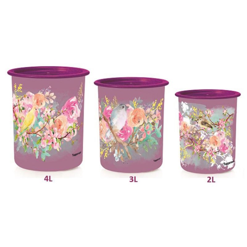 shabby Chic Canister by Tupperware