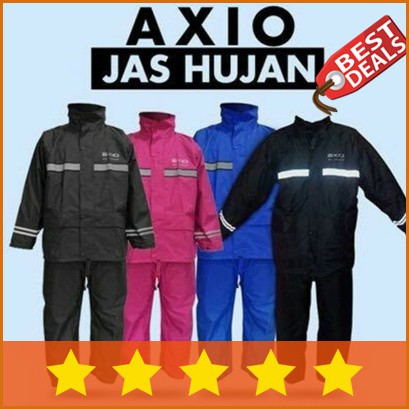 Hot Promo Jas Hujan Axio Europe Original New Murah Ukuran S , M , XL , XXL , XXXL