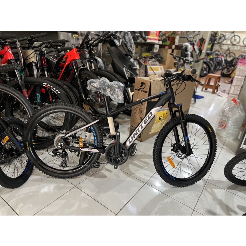 sepeda mtb 24 inch United Monanza 24 Terbaru