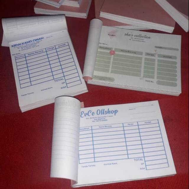 

Nota 1/8 Folio