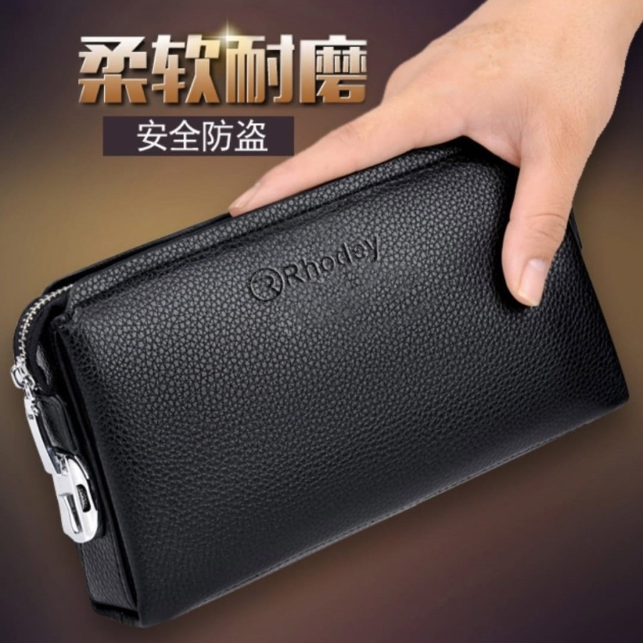 AT30 Am25 [Bisa Cod] Hand Bag Pria Mini Import Murah Handbag Artch Pouchbag Vap N75W2 Tumi Triple