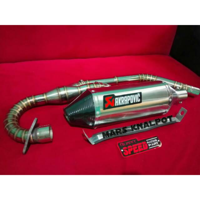 Knalpot AKRAPOVIC KLX Dtracker CRF WR155 D-Tracker CRF AKRAPOVIC