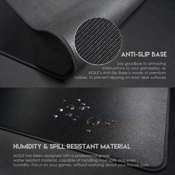 Mousepad Fantech Agile MP353 Mousepad Hitam Polos