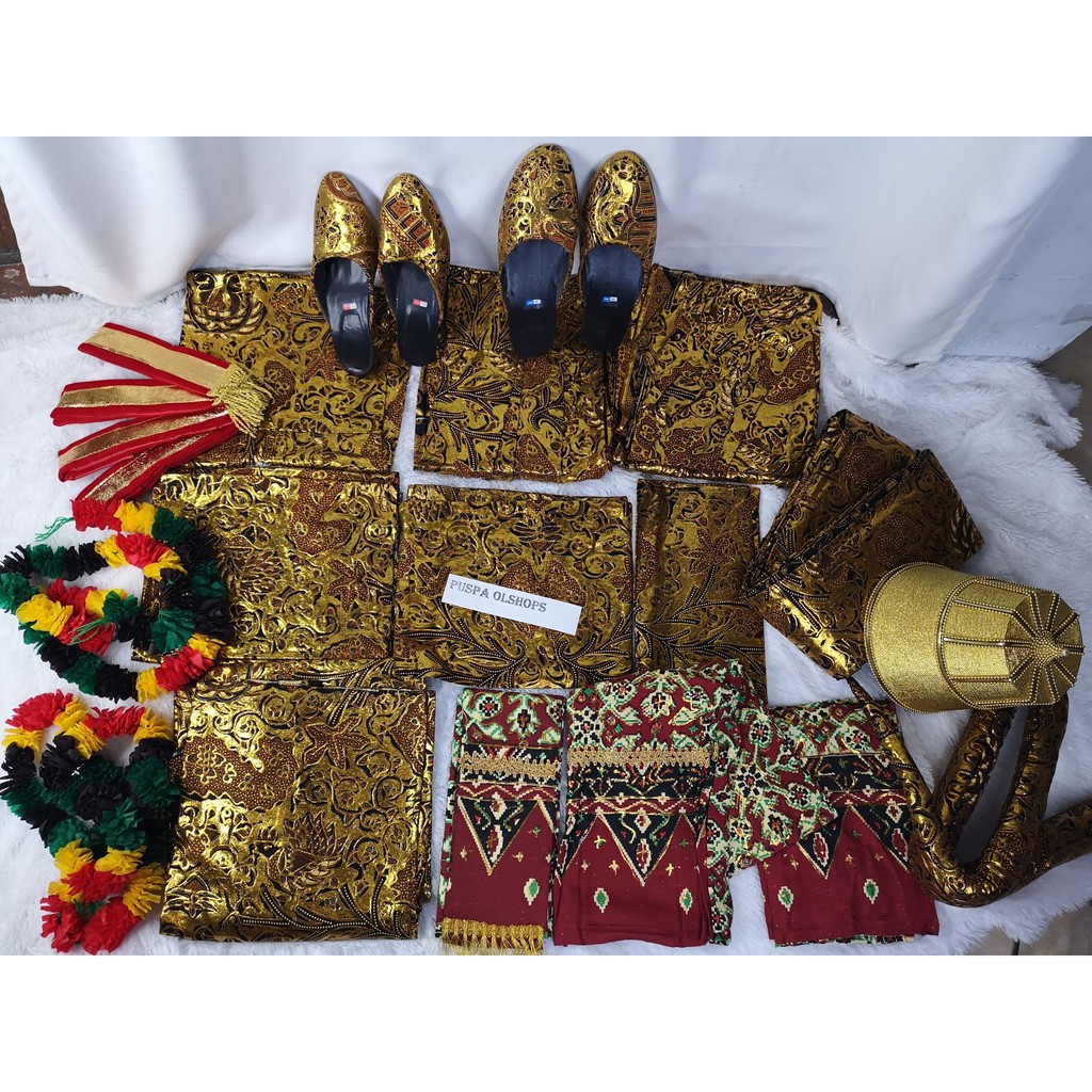 Dodot pengantin adat jawa dodotan jawa lengkap