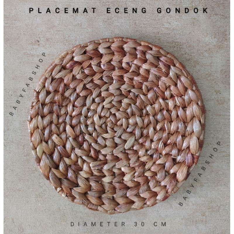 Placemate Eceng Gondok / placemat