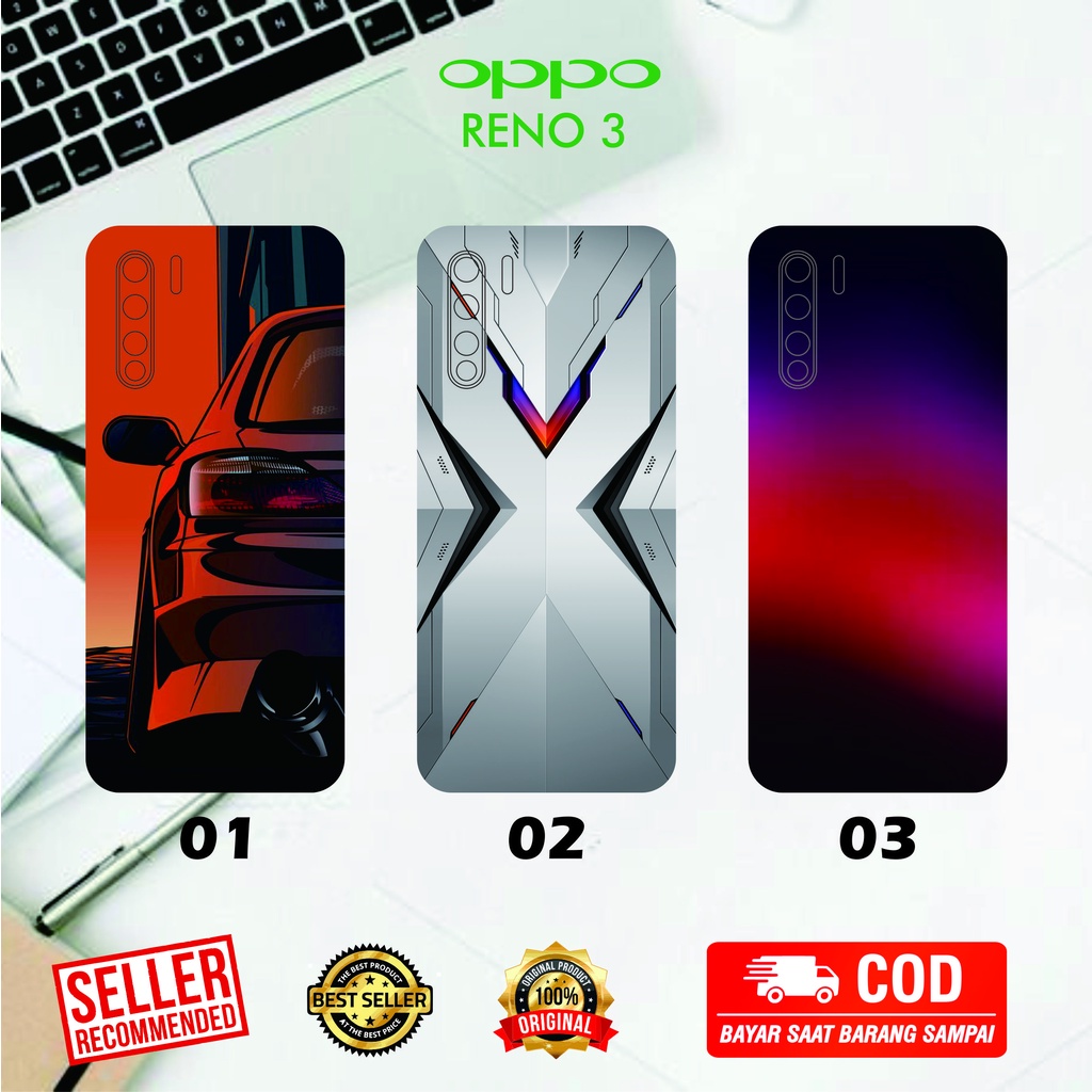 CUSTOM GARSKIN/STICKER HANDPHONE OPPO RENO 3