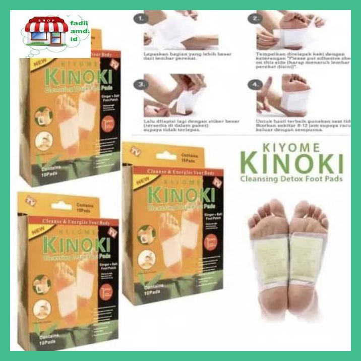 80Tgi87I- Koyok Kaki Kinoki Gold Detox 1 Box Isi 10 Pcs Bukan Salonpas E4Awr4-
