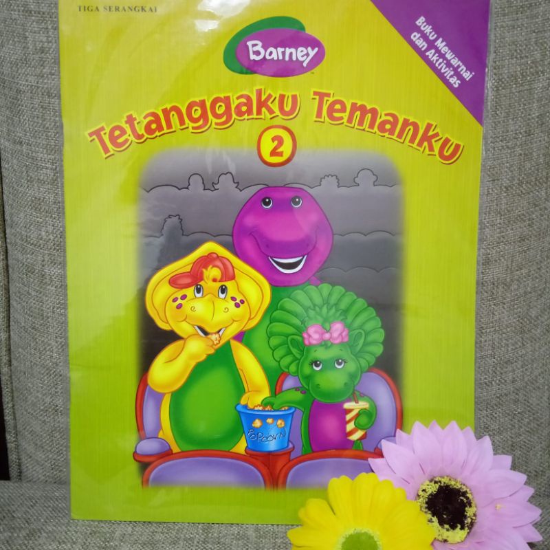 Barney, Tetanggaku Temanku (buku aktivitas)