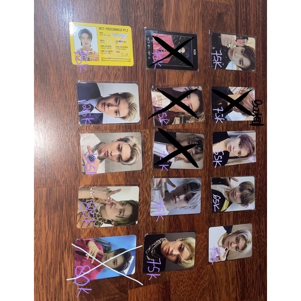 PC YUTA NCT 127 2020 PHOTOCARD Empathy regular irregular superhuman neozone n ver c ver kinho neozon