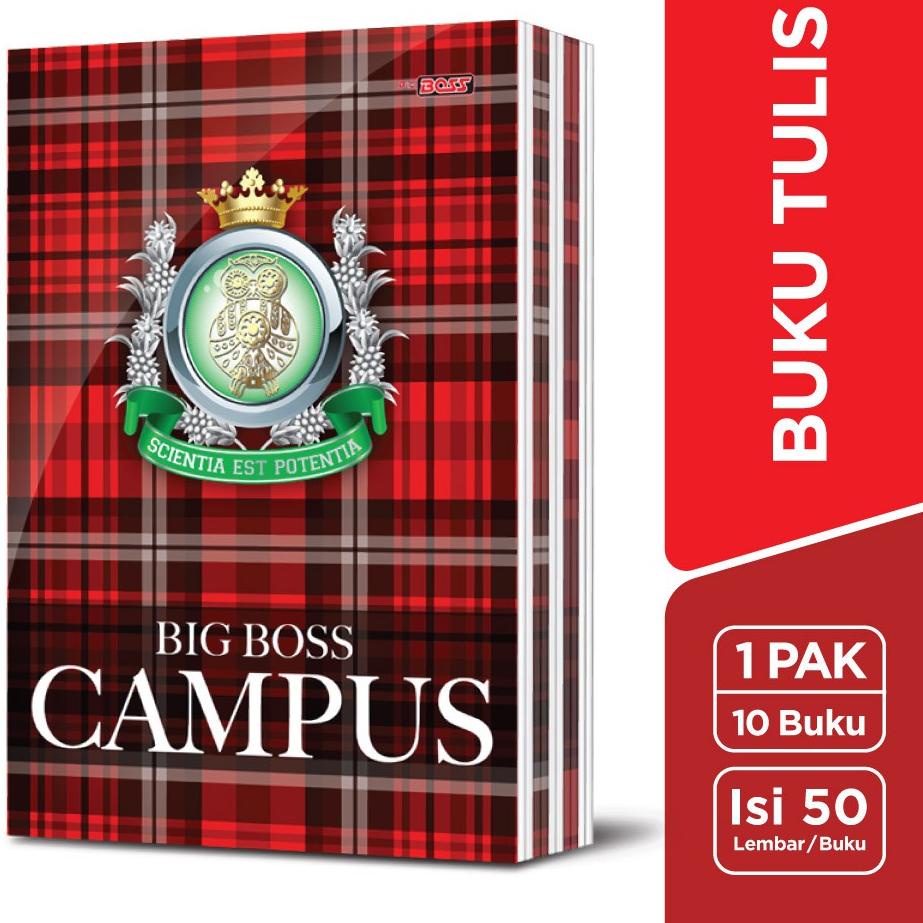 

Borong Produk [PACK] BUKU TULIS BIG BOSS CAMPUS isi 50 & 36 LEMBAR