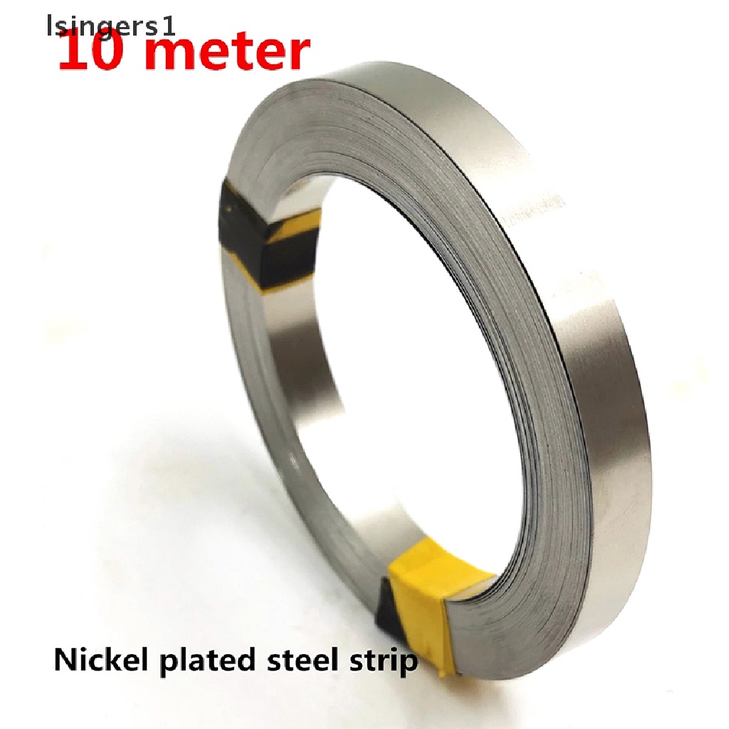 [lsingers1] 10m 18650 Li-ion Battery Nickel Sheet Plate Plated Steel Belt Strip Connector Boutique