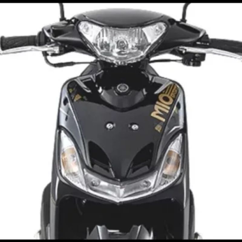 BATOK DEPAN BELAKANG YAMAHA MIO SMILE 2008 2009 2010 HITAM/ FRONT HANDLE COVER MIO 08 HITAM / MERK WIN